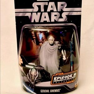 VINTAGE Star Wars general grevious and destroyer droid collectibles